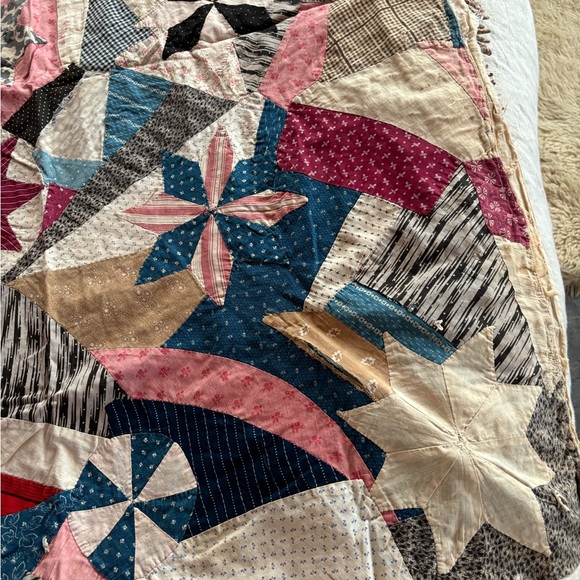 Antique Patchwork Quilt - Picture 6 of 12